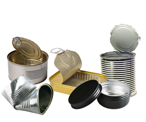 empty soup cans cat food can metal lid