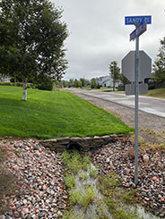 Roads Driveways Infilled Ditch