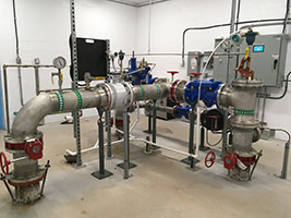 new tower inside bldg