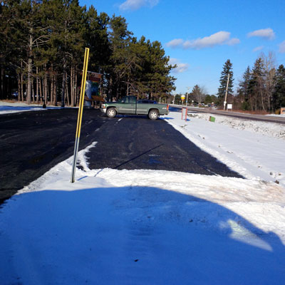 Post snow salt application with same results