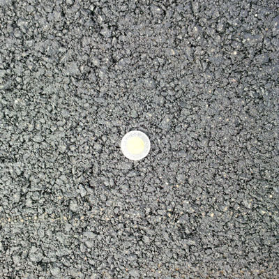 Traditional Pavement Canadian Toonie used for Comparison